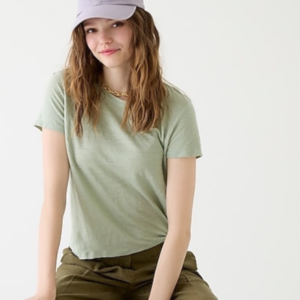 Linen JCrew tee